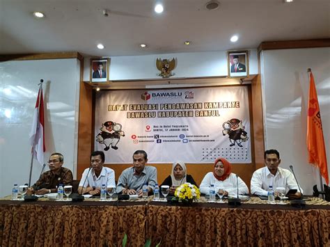 Evaluasi Pengawasan Kampanye Pemilu 2024 Bawaslu Bantul Temukan Anak