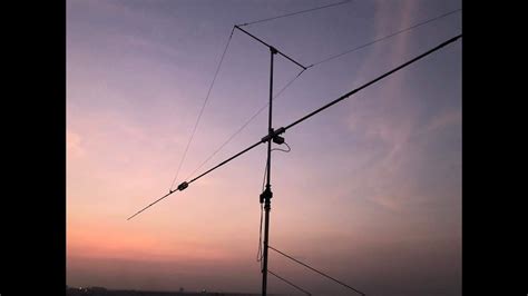 40 M Rotary Dipole Antenna Installation Vu2oy Shack Designed By