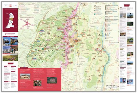 Carte Alsace Touristique Voyage Carte Plan