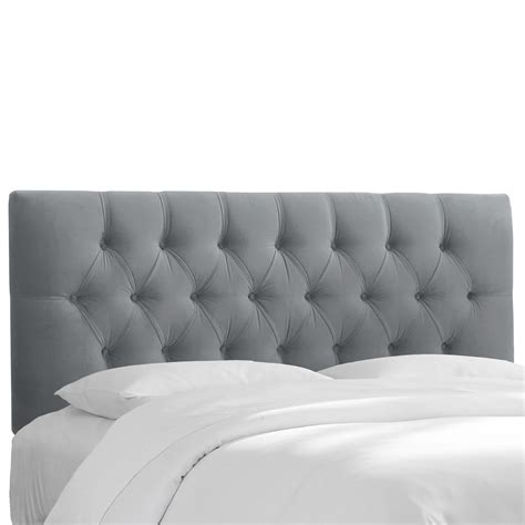 grey tufted headboard - small home design ideas Mialo