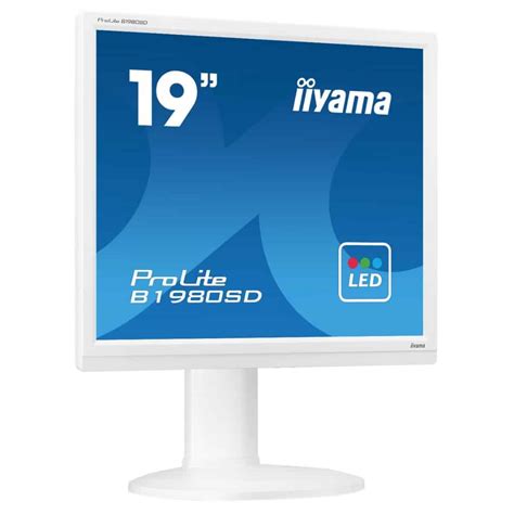 Iiyama B1980SD W1 19 Inch ProLite Height Adjustable LED 75Hz Monitor