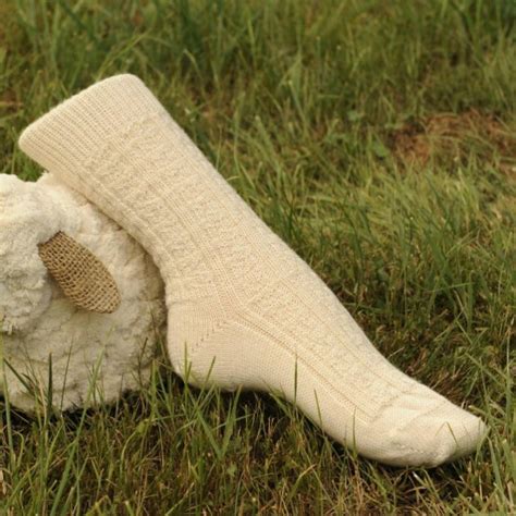 Chaussettes En Laine Pure Naturelle Les Laines Du Forez