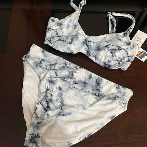 Time And Tru Swim New Womens 2 Piece Bath N Suit Poshmark