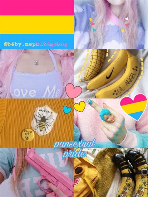 Pansexual Pride B4bymephitdgehog Aesthetic Pansexual Pride Lgbtq Pride Scene Core Lgbt