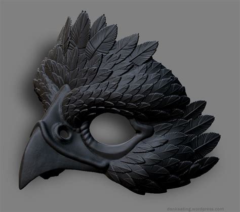 Bird Mask For 3d Printing Daniel Keating On Artstation At