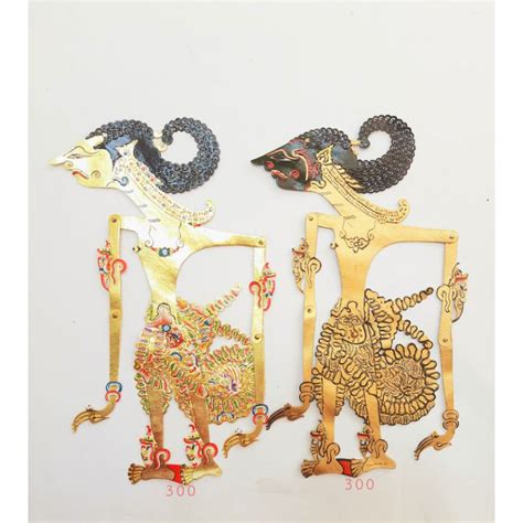 Jual Wayang Kulit Sadewa 30 Cm Shopee Indonesia