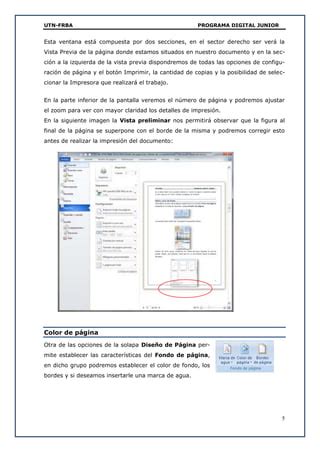 Utn Frba Word Dise O De P Gina Pdf