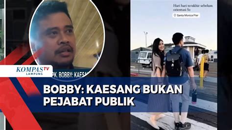 Bobby Soal Kaesang Diminta Kpk Klarifikasi Penggunaan Jet Pribadi