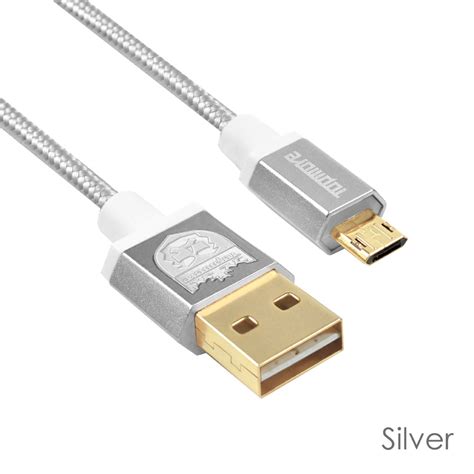 Topmore Double Sided Micro B Usb Cable Data Sync Charging Cord 1m 3ft High Speed Sync Quick