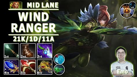 Windranger Mid Lane C Emo Pos Wr Play Dota Immortal