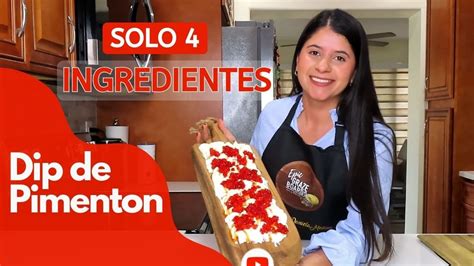 Queso Crema con Pimentón Agridulce Receta Fácil y Rápida YouTube