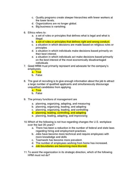 SOLUTION HRM300 Phoenix Fundamentals Of Human Resource Management