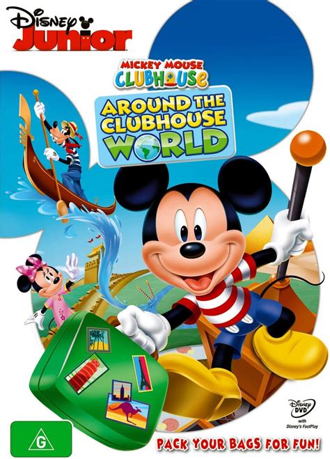 Mickey Mouse Clubhouse Around The Clubhouse World Non Uk Format