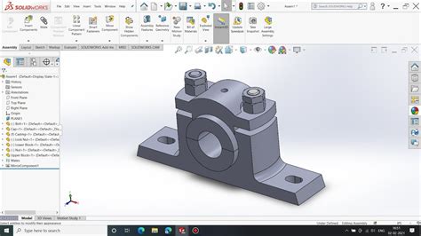 Plummer Block Design And Assembly In Solidworks YouTube