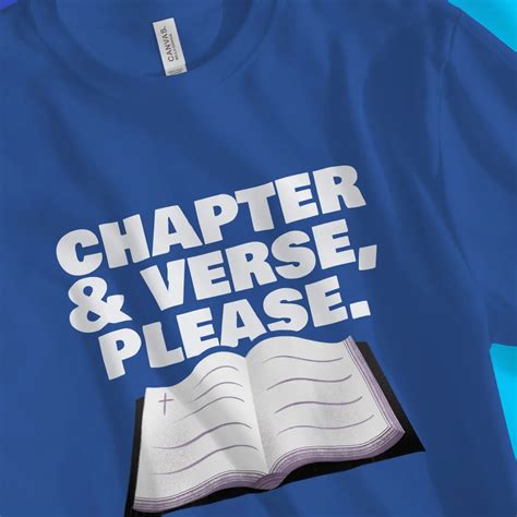 Chapter & Verse, Please. (2nd Edition) – Unisex Christian T-Shirt – 3rd Day