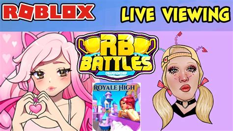 ROBLOX LIVE RB Battles Event Live Viewing LEAH ASHE Vs CYBERNOVA