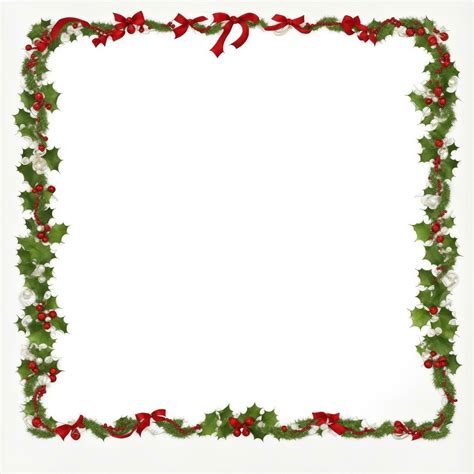 Christmas border frame Ai Generative 33506800 Stock Photo at Vecteezy