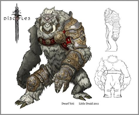 Yeti #9 | Concept art characters, Creature art, Creature design