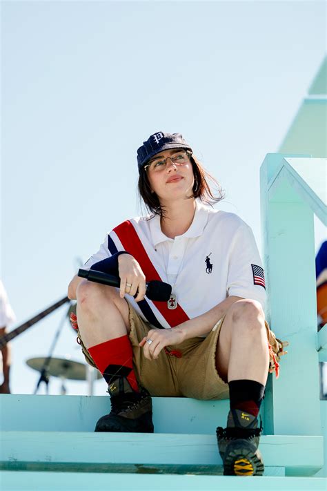 Billie Eilish Teased Her 2024 Olympics Set In Exposed Undies Look