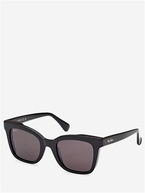 Солнцезащитные очки Max Mara MM 0067 01A 50 купить по цене 17 000 руб ...