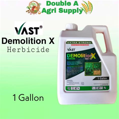 Demolition X Glyphosate Post Emergent Herbicide Weed Killer