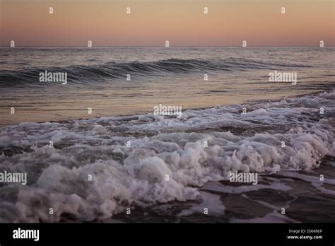 Sea beach water with waves Stock Photo - Alamy