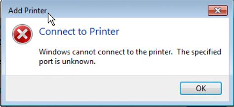 Windows Cannot Connect To The Printer WinCert