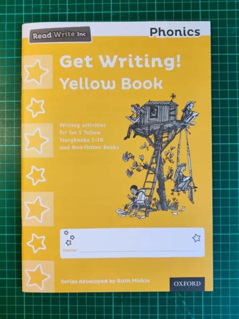 READ WRITE INC Phonics Get Writing Yellow Book Pack By Miskin Ruth