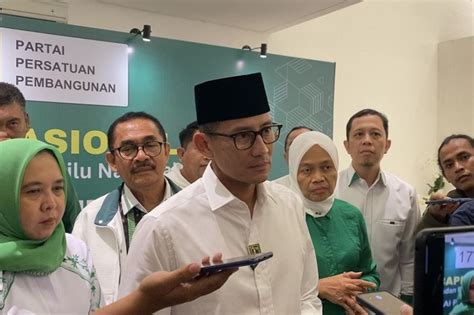 PPP Belum Fokus Ke Pilpres 2024 Sandiaga Capres Dan Cawapres Belum