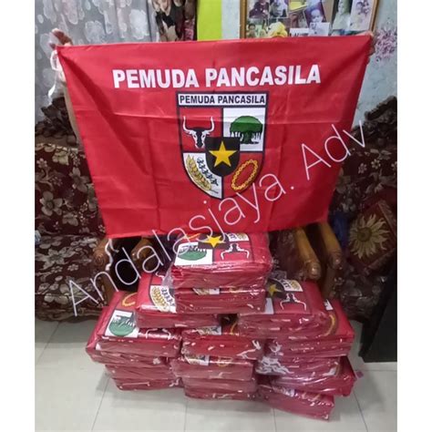 Jual Bendera Pemuda Pancasila Uk X Cm Indonesia Shopee Indonesia