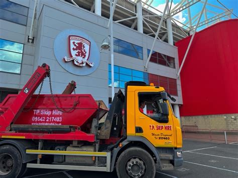 Domestic Skips Middlesbrough Stockton T P Skip Hire Ltd