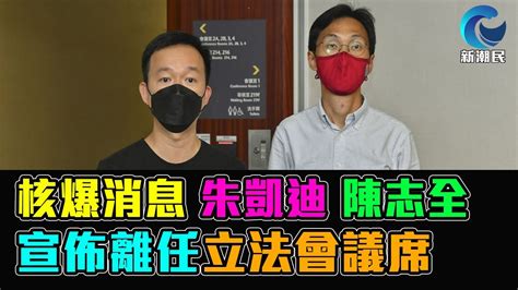 朱凱迪 陳志全 宣佈離任立法會議席 背後目的 格仔 文杰 大眼 Youtube