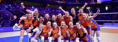 Rondje Langs Tegenstanders In Derde Vnl Week Teamnl Volleybaldames