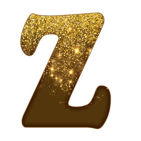 Half Gold Glitter Alphabet Png