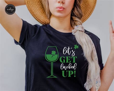 Let S Get Lucked Up Svgst Patricks Day Svgshamrock Etsy