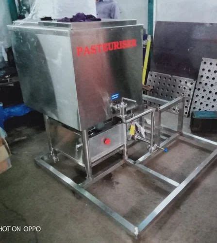 Batch Pasteurizer For Milk Ice Cream Sugar Syrup Capacity