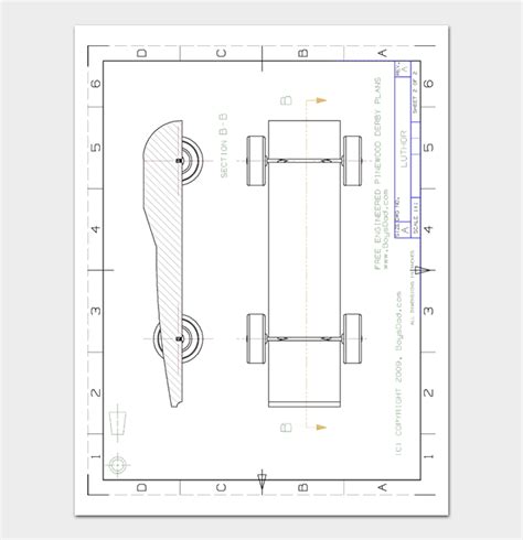 Pinewood Derby Templates Printable Kids Entertainment