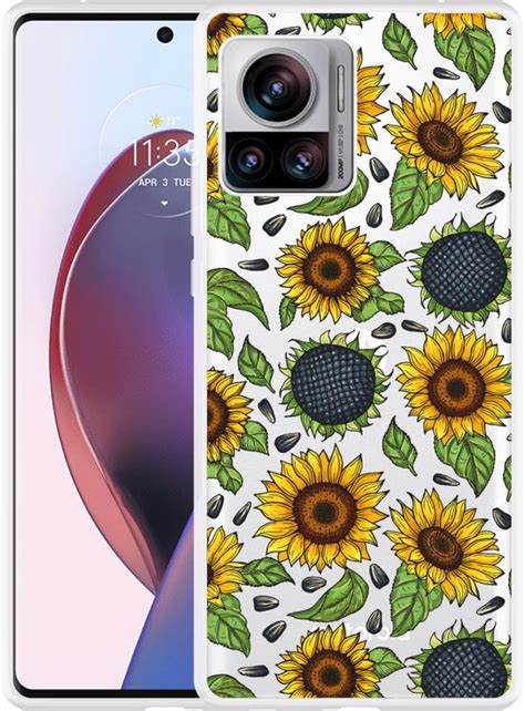 Motorola Edge Ultra Hoesje Sunflowers Designed By Cazy Bol