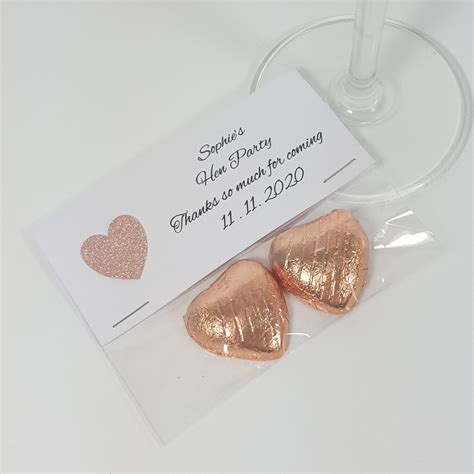 Personalised Hen Party Favours Any Occasion Birthday Party Wedding