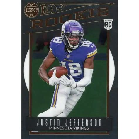 Nfl Panini Contenders Draft Picks Single Card Justin Jefferson