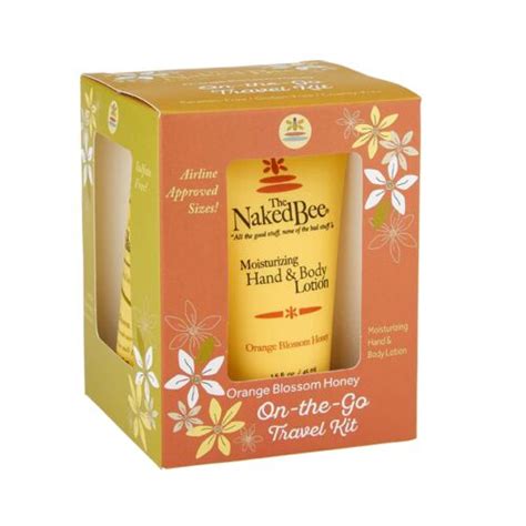 Naked Bee Orange Blossom Honey On The Go Travel Kit