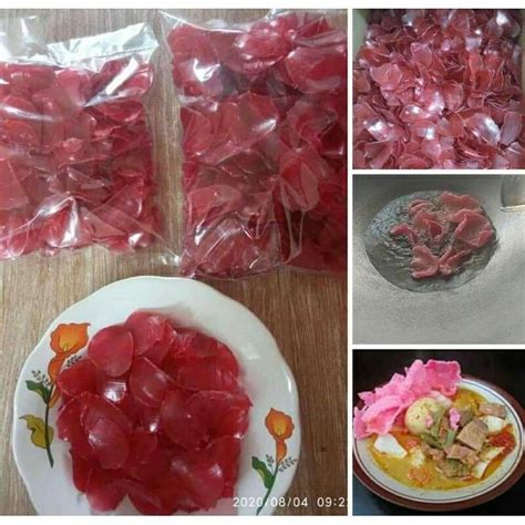 Kerupuk Lontong Kerupuk Merah Kerupuk Merah Putih Kerupuk Merah Khas