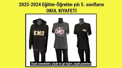 2024 2025 EĞİTİM ÖĞRETİM YILI OKUL KIYAFETİ Kaşgarlı Mahmut Ortaokulu