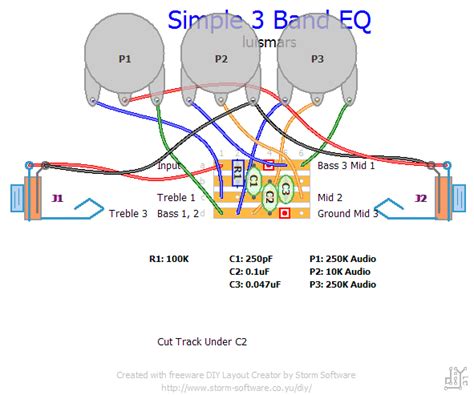 3 Band Active Eq Schematic