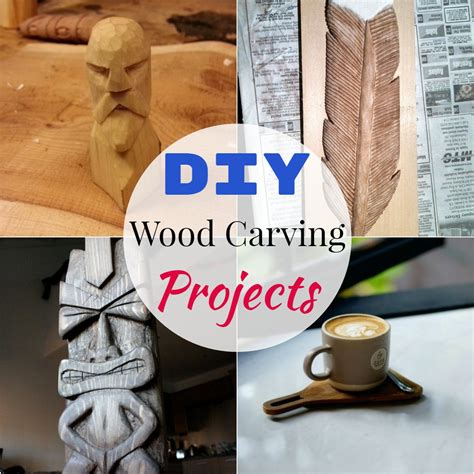 13 DIY Wood Carving Projects - DIYnCrafty