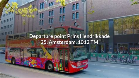 Amsterdam City Sightseeing Hop On Off Bus Boat Youtube