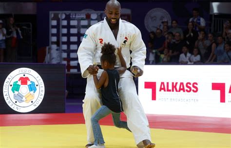 Judo Tout Juste Sacr Champion Du Monde Teddy Riner Envoy Au Tapis