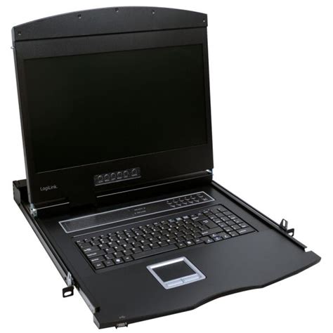 LogiLink 19 LCD KVM Konsole Mit 48 26 Cm 19 TFT Monitor CHF 898 85