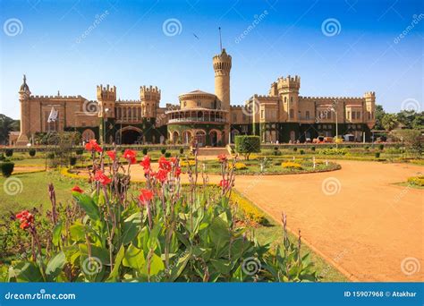 Bangalore Palace and Gardens Stock Photo - Image of granite, government ...