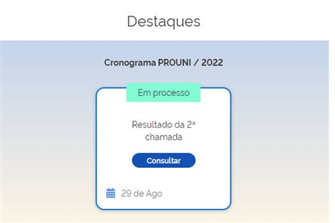 Prouni divulga resultados da 2ª chamada candidatos relatam